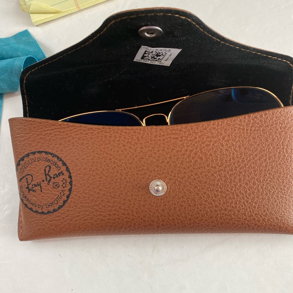 Ray ban aviator glasses